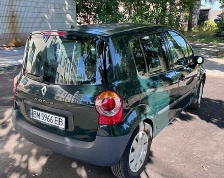 Зеленый Рено Модус, объемом двигателя 1.15 л и пробегом 185 тыс. км за 3200 $, фото 1 на Automoto.ua
