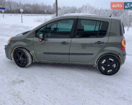 Зелений Рено Модус, об'ємом двигуна 1.6 л та пробігом 239 тис. км за 4200 $, фото 2 на Automoto.ua