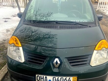 Зелений Рено Модус, об'ємом двигуна 1.6 л та пробігом 216 тис. км за 1600 $, фото 1 на Automoto.ua