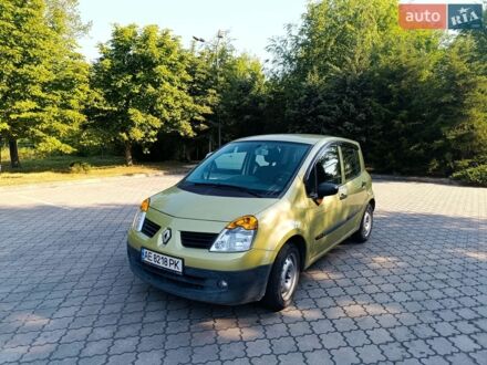 Зелений Рено Модус, об'ємом двигуна 1.39 л та пробігом 191 тис. км за 4400 $, фото 1 на Automoto.ua