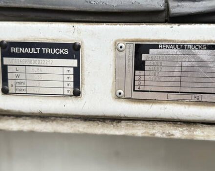 Білий Рено Преміум, об'ємом двигуна 10.8 л та пробігом 500 тис. км за 7000 $, фото 12 на Automoto.ua