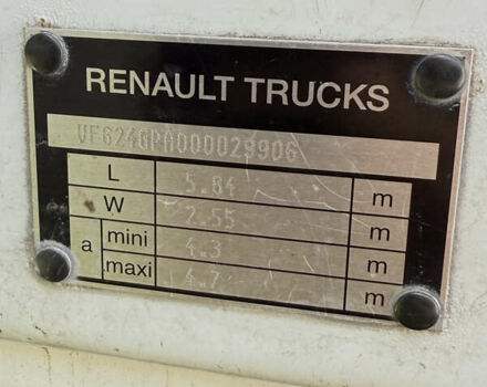 Білий Рено Преміум, об'ємом двигуна 10.8 л та пробігом 1 тис. км за 8500 $, фото 19 на Automoto.ua