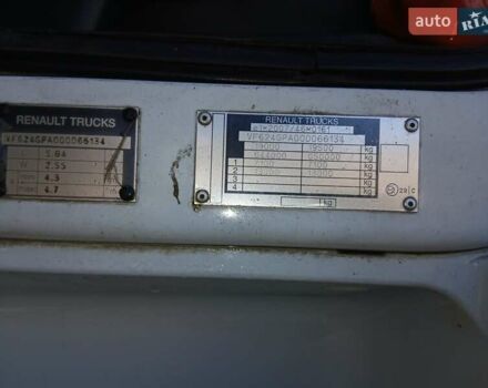 Рено Премиум 2012 в Ровно на Automoto.ua Белый Рено Премиум, объемом двигателя 10.8 л и пробегом 939 тыс. км за 11000 $, фото 10 на Automoto.ua