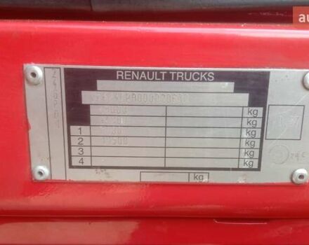 Красный Рено Премиум, объемом двигателя 10.84 л и пробегом 1 тыс. км за 7000 $, фото 9 на Automoto.ua