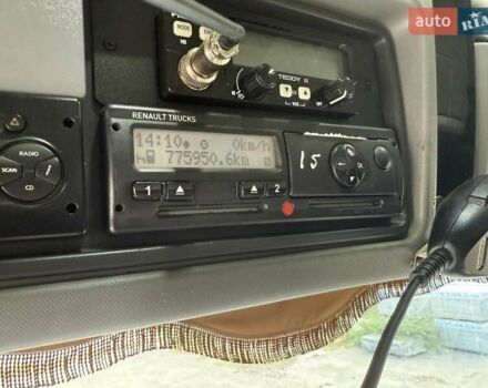 Рено Range T 2016 в Луцке на Automoto.ua Белый Рено Range T, объемом двигателя 12.78 л и пробегом 776 тыс. км за 30000 $, фото 15 на Automoto.ua