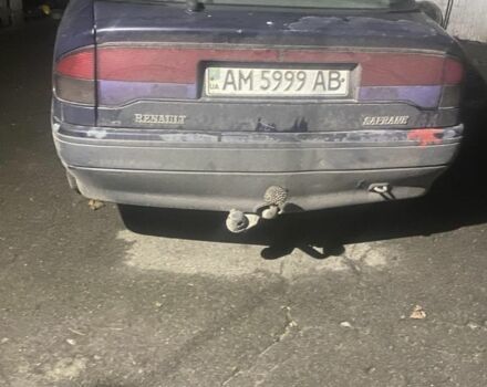 Синій Рено Сафран, об'ємом двигуна 2 л та пробігом 235 тис. км за 950 $, фото 6 на Automoto.ua