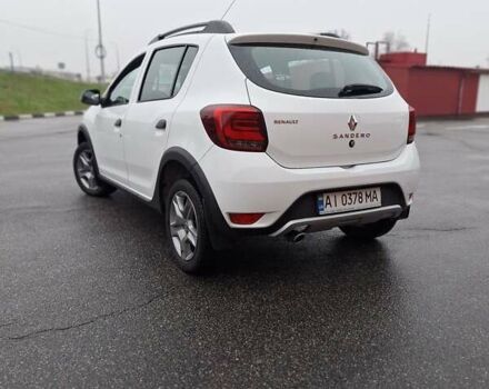 Белый Рено Сандеро СтэпВэй, объемом двигателя 1.46 л и пробегом 136 тыс. км за 9950 $, фото 21 на Automoto.ua