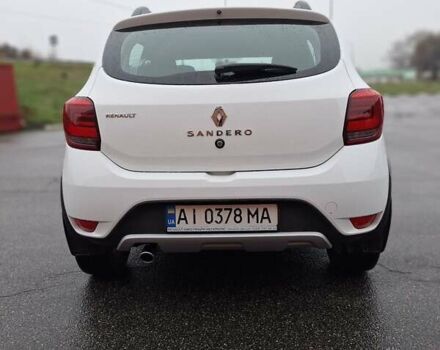 Белый Рено Сандеро СтэпВэй, объемом двигателя 1.46 л и пробегом 136 тыс. км за 9950 $, фото 22 на Automoto.ua