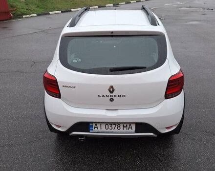 Белый Рено Сандеро СтэпВэй, объемом двигателя 1.46 л и пробегом 136 тыс. км за 9950 $, фото 23 на Automoto.ua