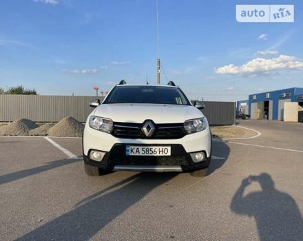Білий Рено Сандеро СтепВей, об'ємом двигуна 1.46 л та пробігом 200 тис. км за 9500 $, фото 1 на Automoto.ua