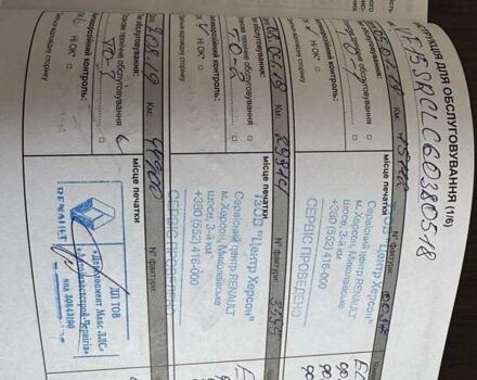 Белый Рено Сандеро СтэпВэй, объемом двигателя 1.46 л и пробегом 280 тыс. км за 11000 $, фото 8 на Automoto.ua