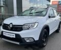 Білий Рено Сандеро СтепВей, об'ємом двигуна 0.9 л та пробігом 99 тис. км за 7879 $, фото 1 на Automoto.ua