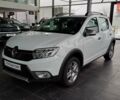 Белый Рено Сандеро СтэпВэй, объемом двигателя 0.9 л и пробегом 110 тыс. км за 9500 $, фото 11 на Automoto.ua