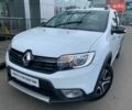 Білий Рено Сандеро СтепВей, об'ємом двигуна 0.9 л та пробігом 31 тис. км за 10573 $, фото 1 на Automoto.ua
