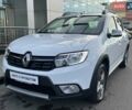 Білий Рено Сандеро СтепВей, об'ємом двигуна 0.9 л та пробігом 79 тис. км за 8164 $, фото 1 на Automoto.ua