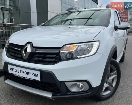 Білий Рено Сандеро СтепВей, об'ємом двигуна 0.9 л та пробігом 110 тис. км за 7522 $, фото 1 на Automoto.ua