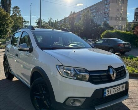 Білий Рено Сандеро СтепВей, об'ємом двигуна 1.46 л та пробігом 153 тис. км за 10450 $, фото 1 на Automoto.ua