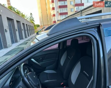 Черный Рено Сандеро СтэпВэй, объемом двигателя 1.6 л и пробегом 130 тыс. км за 7100 $, фото 1 на Automoto.ua