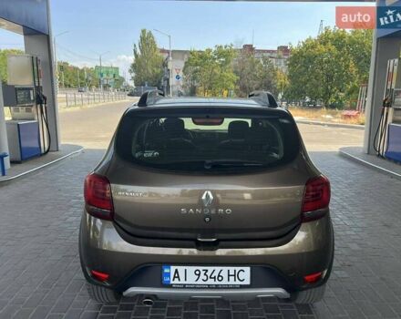 Коричневий Рено Сандеро СтепВей, об'ємом двигуна 1.46 л та пробігом 82 тис. км за 9999 $, фото 10 на Automoto.ua