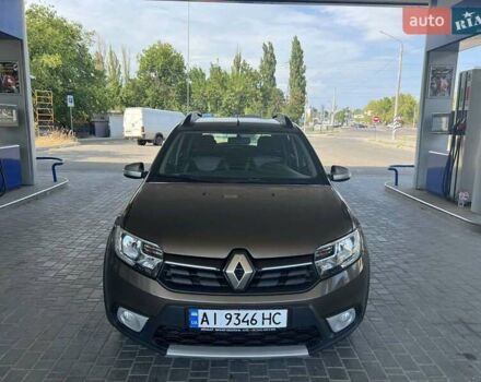 Коричневий Рено Сандеро СтепВей, об'ємом двигуна 1.46 л та пробігом 82 тис. км за 9999 $, фото 3 на Automoto.ua