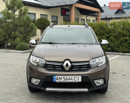 Коричневий Рено Сандеро СтепВей, об'ємом двигуна 1.5 л та пробігом 85 тис. км за 11800 $, фото 121 на Automoto.ua