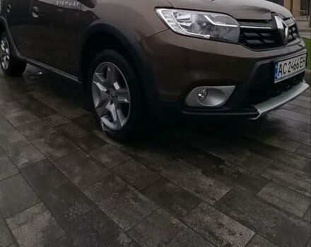 Коричневий Рено Сандеро СтепВей, об'ємом двигуна 0.9 л та пробігом 96 тис. км за 10400 $, фото 2 на Automoto.ua