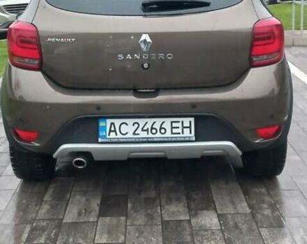 Коричневий Рено Сандеро СтепВей, об'ємом двигуна 0.9 л та пробігом 96 тис. км за 10400 $, фото 4 на Automoto.ua