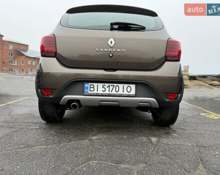 Коричневий Рено Сандеро СтепВей, об'ємом двигуна 1.46 л та пробігом 81 тис. км за 11900 $, фото 7 на Automoto.ua