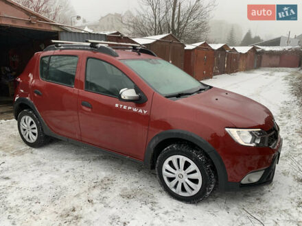 Коричневый Рено Сандеро СтэпВэй, объемом двигателя 0.9 л и пробегом 50 тыс. км за 11400 $, фото 1 на Automoto.ua