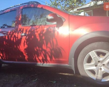 Красный Рено Сандеро СтэпВэй, объемом двигателя 1.6 л и пробегом 166 тыс. км за 7100 $, фото 8 на Automoto.ua