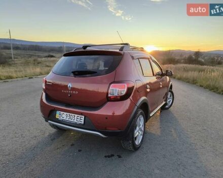 Червоний Рено Сандеро СтепВей, об'ємом двигуна 1.46 л та пробігом 95 тис. км за 8800 $, фото 16 на Automoto.ua
