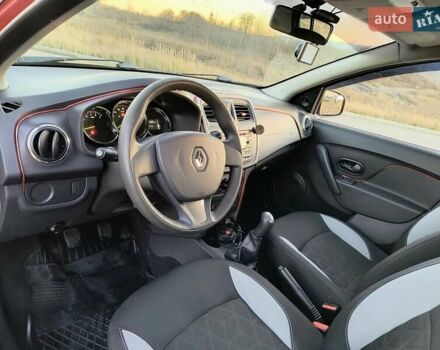 Червоний Рено Сандеро СтепВей, об'ємом двигуна 1.46 л та пробігом 95 тис. км за 8800 $, фото 30 на Automoto.ua