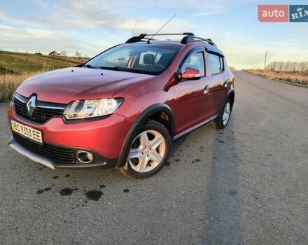 Червоний Рено Сандеро СтепВей, об'ємом двигуна 1.46 л та пробігом 95 тис. км за 8800 $, фото 5 на Automoto.ua