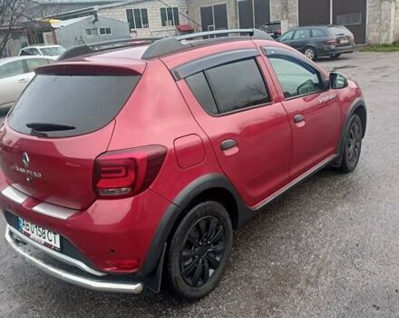 Красный Рено Сандеро СтэпВэй, объемом двигателя 1.46 л и пробегом 114 тыс. км за 9900 $, фото 6 на Automoto.ua