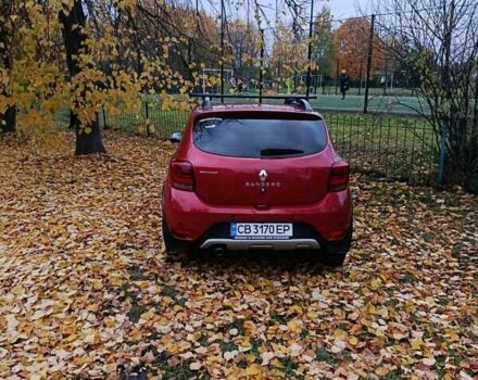 Червоний Рено Сандеро СтепВей, об'ємом двигуна 0.9 л та пробігом 109 тис. км за 9500 $, фото 14 на Automoto.ua