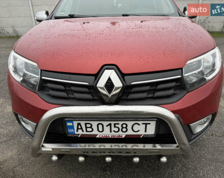 Красный Рено Сандеро СтэпВэй, объемом двигателя 1.5 л и пробегом 94 тыс. км за 10450 $, фото 20 на Automoto.ua