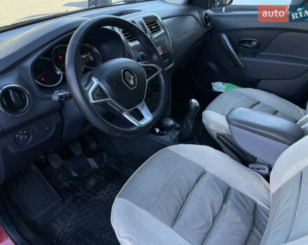 Красный Рено Сандеро СтэпВэй, объемом двигателя 1.46 л и пробегом 84 тыс. км за 13200 $, фото 10 на Automoto.ua