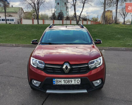 Червоний Рено Сандеро СтепВей, об'ємом двигуна 2 л та пробігом 44 тис. км за 12800 $, фото 7 на Automoto.ua
