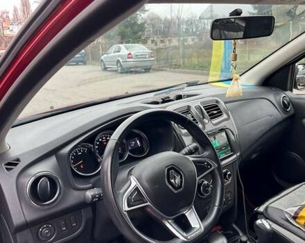 Красный Рено Сандеро СтэпВэй, объемом двигателя 0.9 л и пробегом 90 тыс. км за 10300 $, фото 5 на Automoto.ua