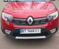 Красный Рено Сандеро СтэпВэй, объемом двигателя 0.9 л и пробегом 46 тыс. км за 10500 $, фото 9 на Automoto.ua