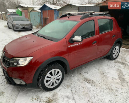 Червоний Рено Сандеро СтепВей, об'ємом двигуна 0.9 л та пробігом 100 тис. км за 11000 $, фото 2 на Automoto.ua
