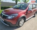 Красный Рено Сандеро СтэпВэй, объемом двигателя 1.6 л и пробегом 87 тыс. км за 6500 $, фото 1 на Automoto.ua