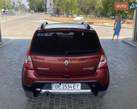Красный Рено Сандеро СтэпВэй, объемом двигателя 1.6 л и пробегом 180 тыс. км за 7999 $, фото 13 на Automoto.ua