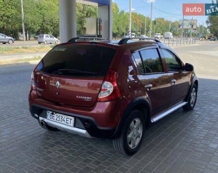 Красный Рено Сандеро СтэпВэй, объемом двигателя 1.6 л и пробегом 180 тыс. км за 7999 $, фото 10 на Automoto.ua