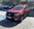 Красный Рено Сандеро СтэпВэй, объемом двигателя 0.9 л и пробегом 135 тыс. км за 9500 $, фото 1 на Automoto.ua