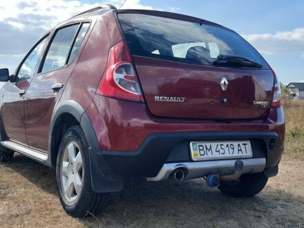 Червоний Рено Сандеро СтепВей, об'ємом двигуна 1.6 л та пробігом 228 тис. км за 6200 $, фото 1 на Automoto.ua
