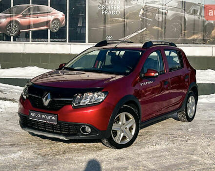 Червоний Рено Сандеро СтепВей, об'ємом двигуна 1.5 л та пробігом 133 тис. км за 8650 $, фото 1 на Automoto.ua