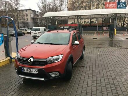 Рено Сандеро СтэпВэй 2018 в Одессе на Automoto.ua Красный Рено Сандеро СтэпВэй, объемом двигателя 1.46 л и пробегом 70 тыс. км за 12500 $, фото 1 на Automoto.ua
