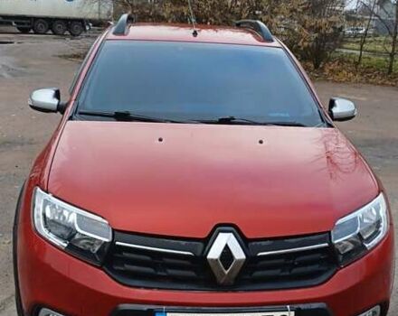 Красный Рено Сандеро СтэпВэй, объемом двигателя 1.46 л и пробегом 59 тыс. км за 13500 $, фото 1 на Automoto.ua