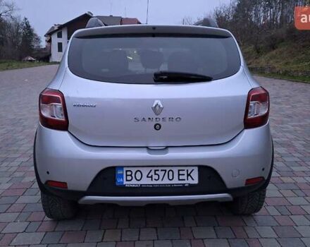 Серый Рено Сандеро СтэпВэй, объемом двигателя 1.46 л и пробегом 90 тыс. км за 9500 $, фото 3 на Automoto.ua